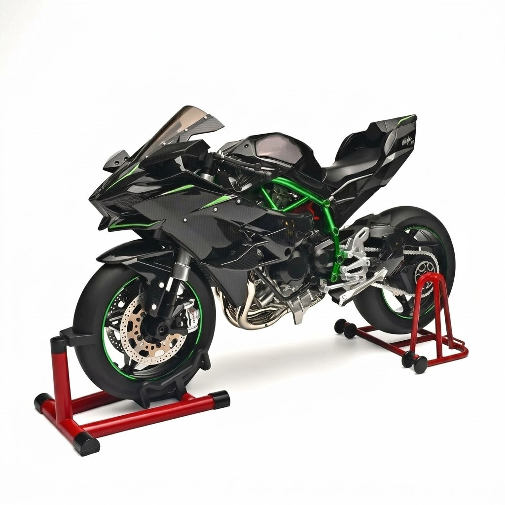 Kawasaki Ninja H2R Smoke 1:9 Diecast Alloy Model Bike