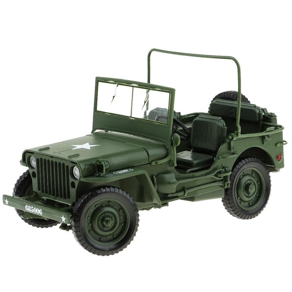 Military Jeep Tactical 1:18 Diecast Scale Model Car