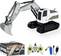 Metal Shovel Remote Control Excavator – 11-Channel RC Construction Vehicle