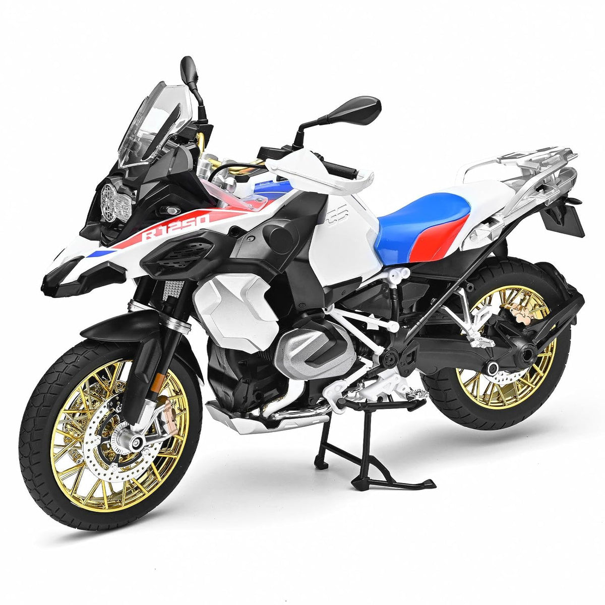 BMW R1250 GS Adventure 1:10 Diecast Alloy Model Bike