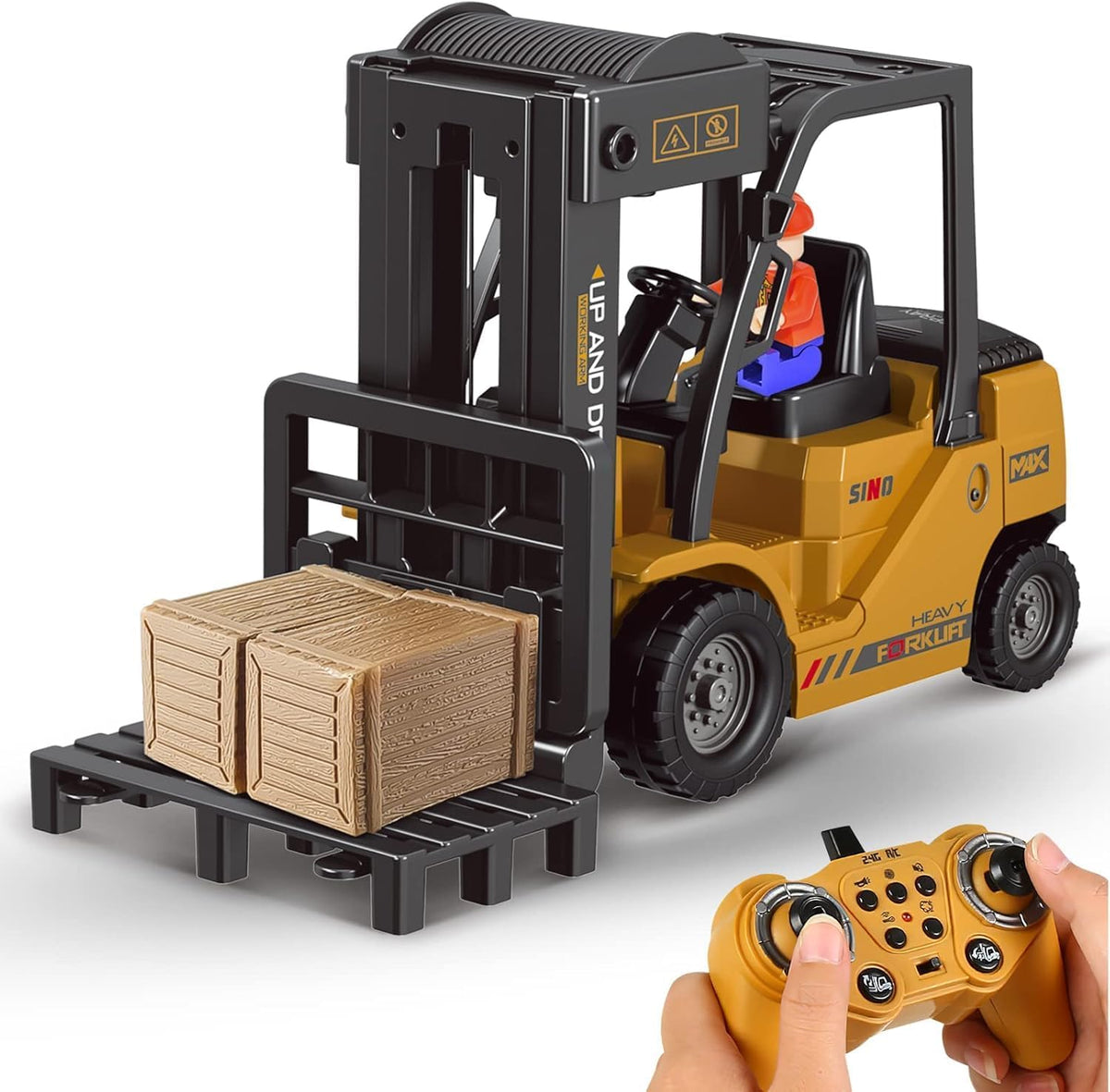 Remote Control Construction Cranes Forklift – 11 Channel