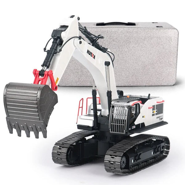 1594 – 1:14 Scale 22-Channel Alloy RC Excavator (Brushless Motor)