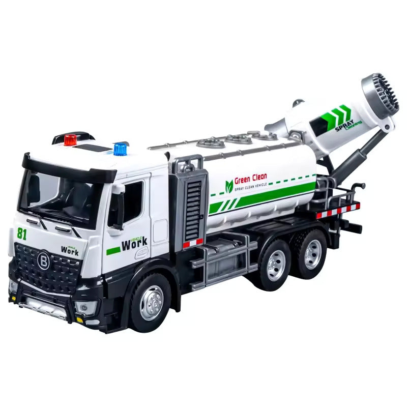 Green Clean Fog Truck Toy – Spray Cleaning Vehicle for Kids