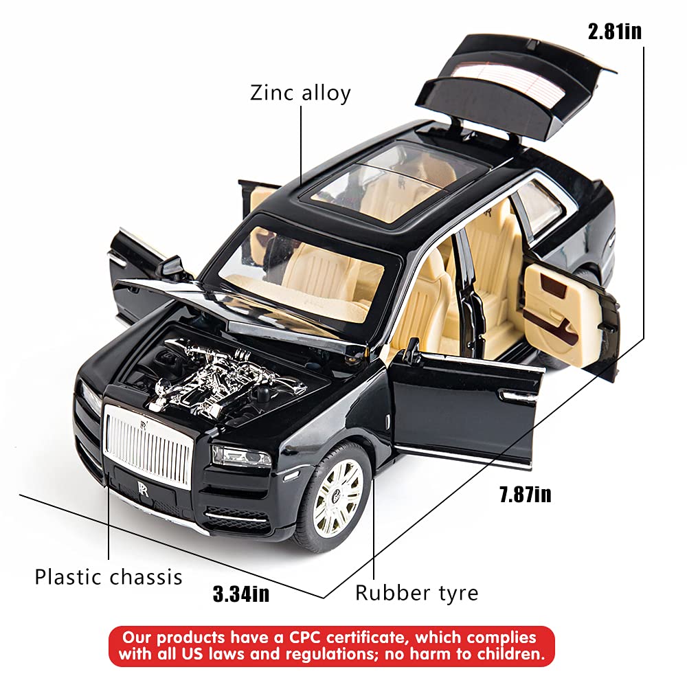 Rolls Royce Cullinan 1:24 Diecast Scale Model Car