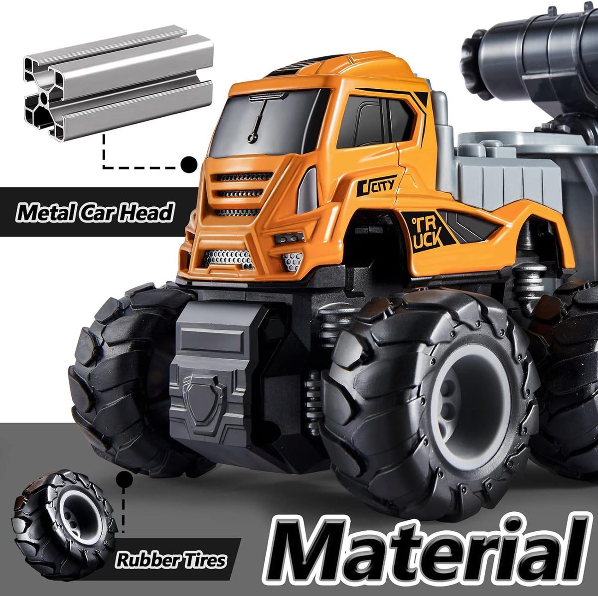 Construction Mixer Truck Toy for Kids