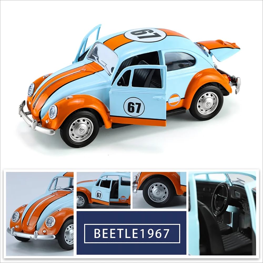 Beetle Vintage 1:18 Diecast Scale Model Car