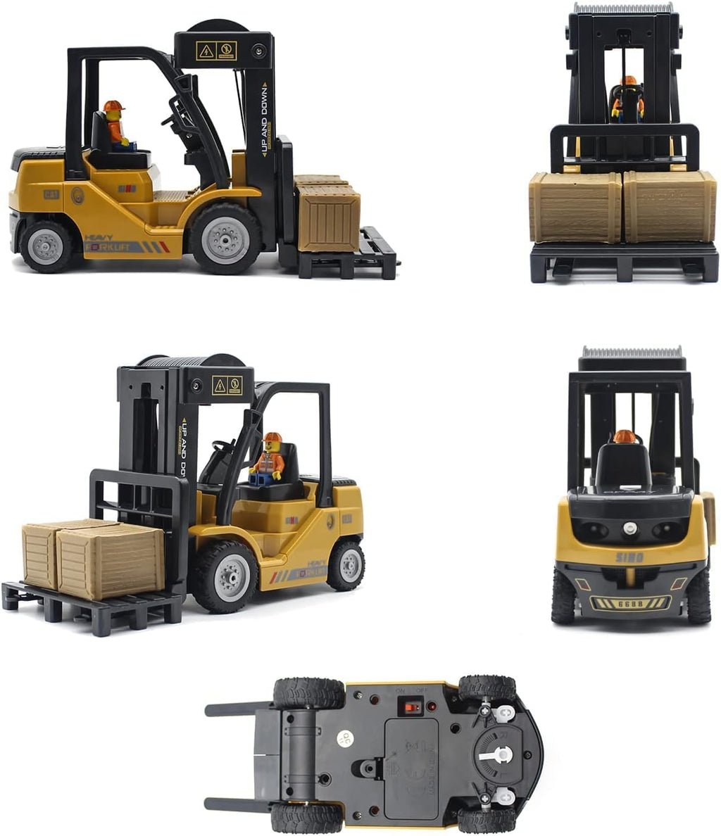 Remote Control Construction Cranes Forklift – 11 Channel