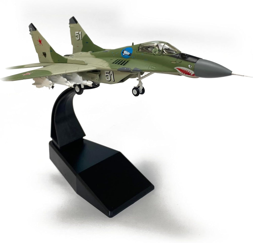 Russian MiG-29 Fulcrum C Fighter Jet 1:100 Diecast Scale Model