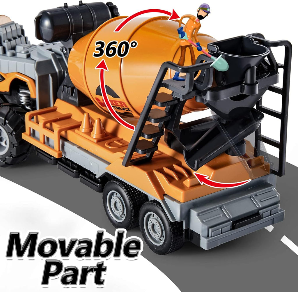Construction Mixer Truck Toy for Kids