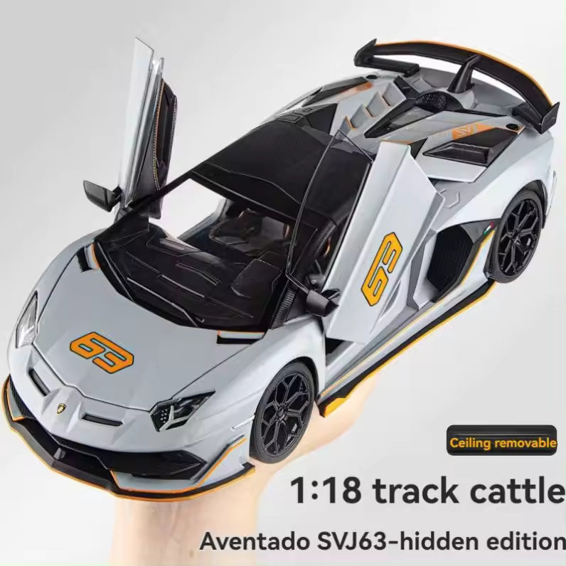 Lamborghini SVJ-63 1:24 Diecast Scale Model Car