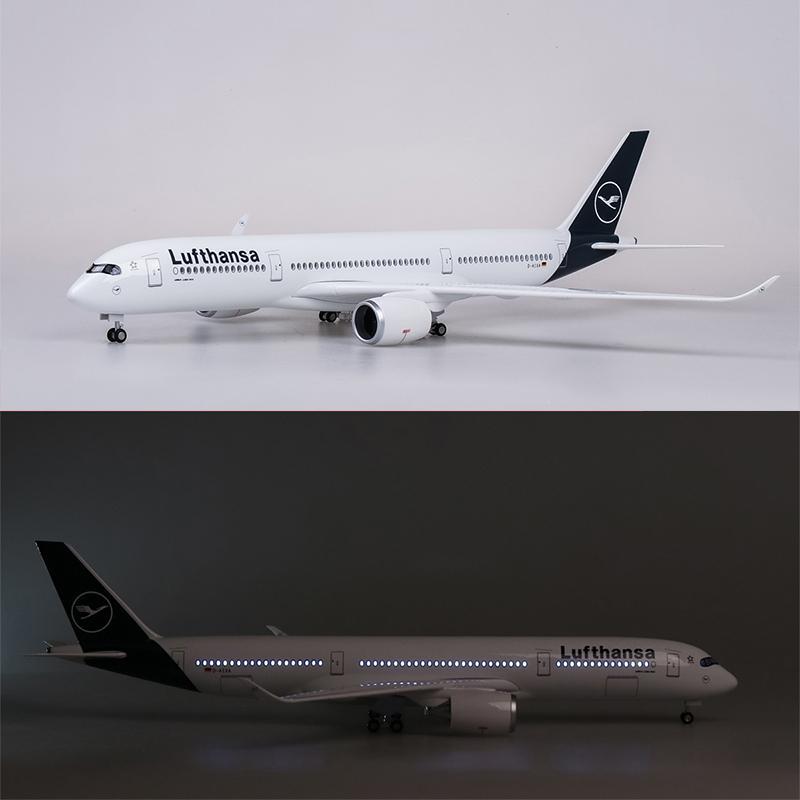 Lufthansa Airbus A350 Airplane 47CM 1:142 Diecast Scale Model