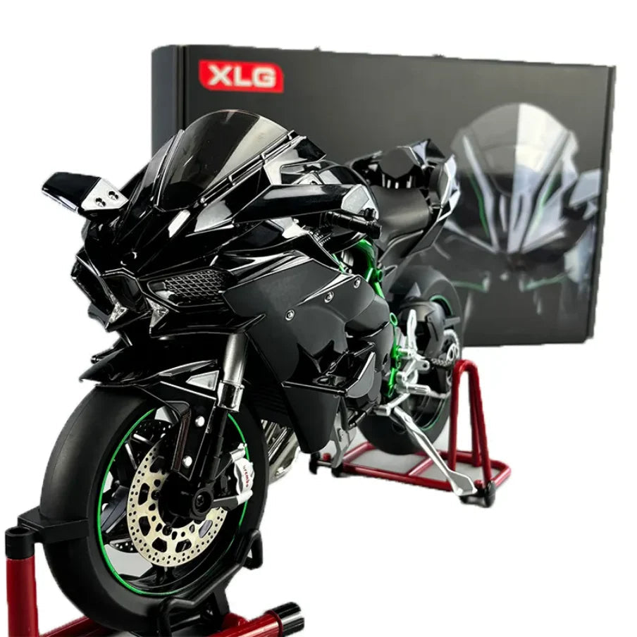 Kawasaki Ninja H2R Smoke 1:9 Diecast Alloy Model Bike