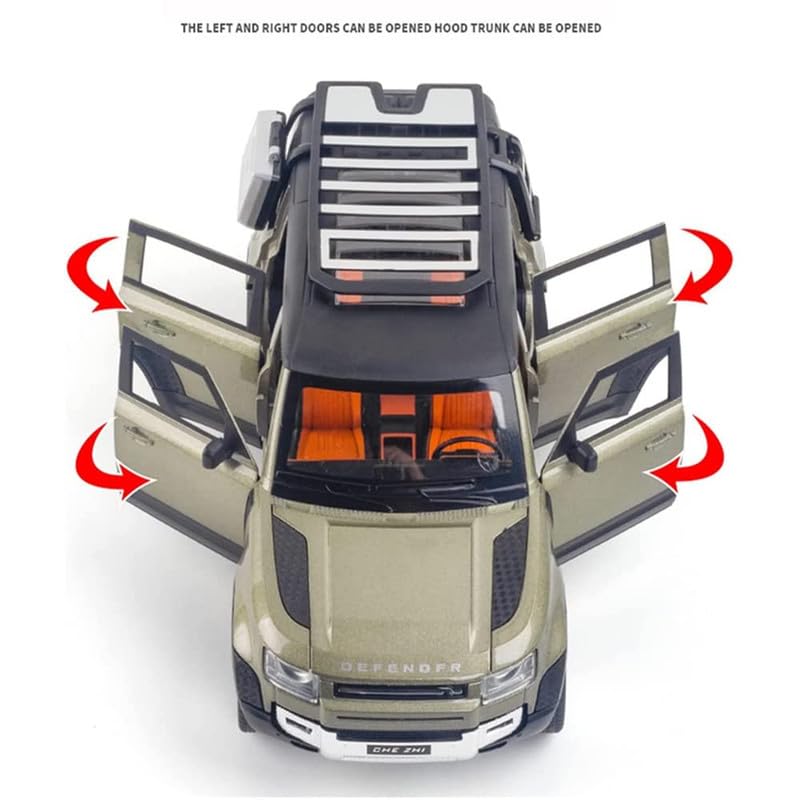 Defender 110 1:24 Diecast Scale Model Car