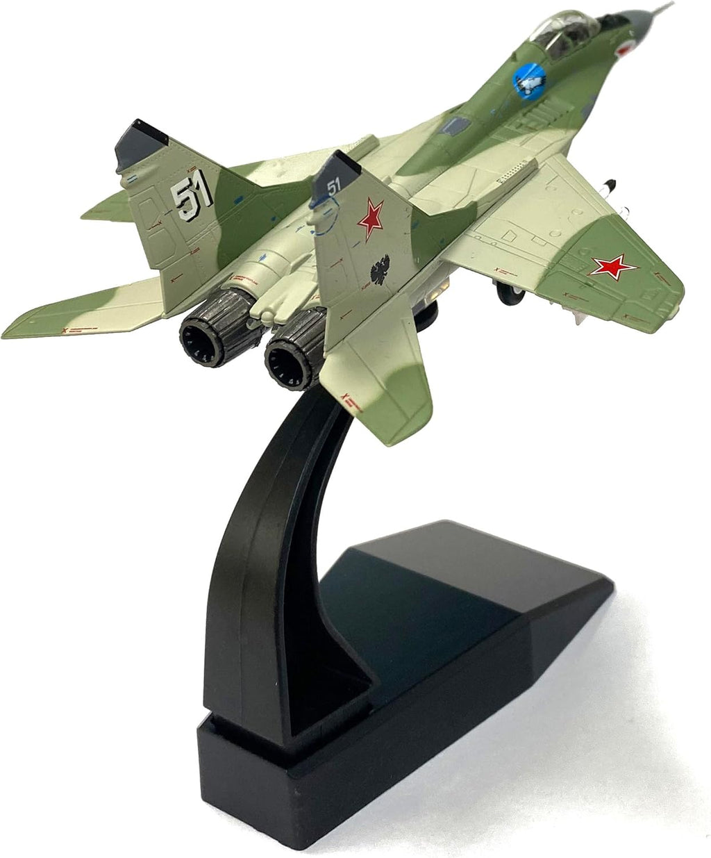 Russian MiG-29 Fulcrum C Fighter Jet 1:100 Diecast Scale Model