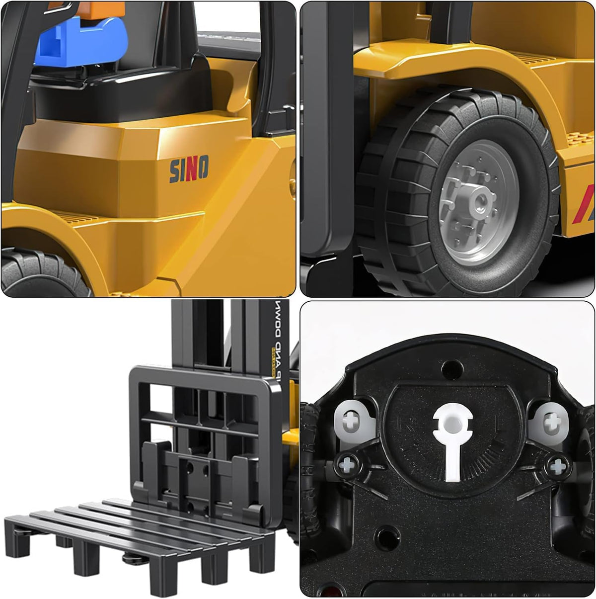 Remote Control Construction Cranes Forklift – 11 Channel