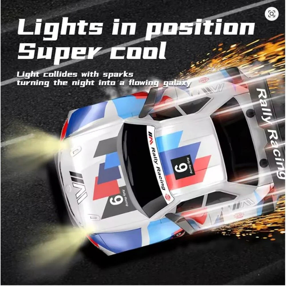 Fire Car – High-Speed RC Drift Car With Sparkling