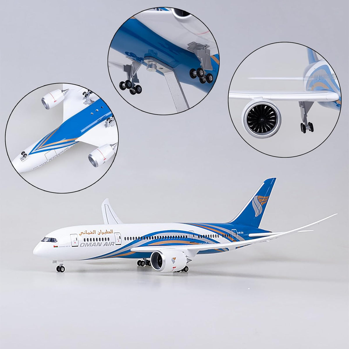 Oman Air Boeing 787 Dreamliner 47CM 1:130 Diecast Scale Model