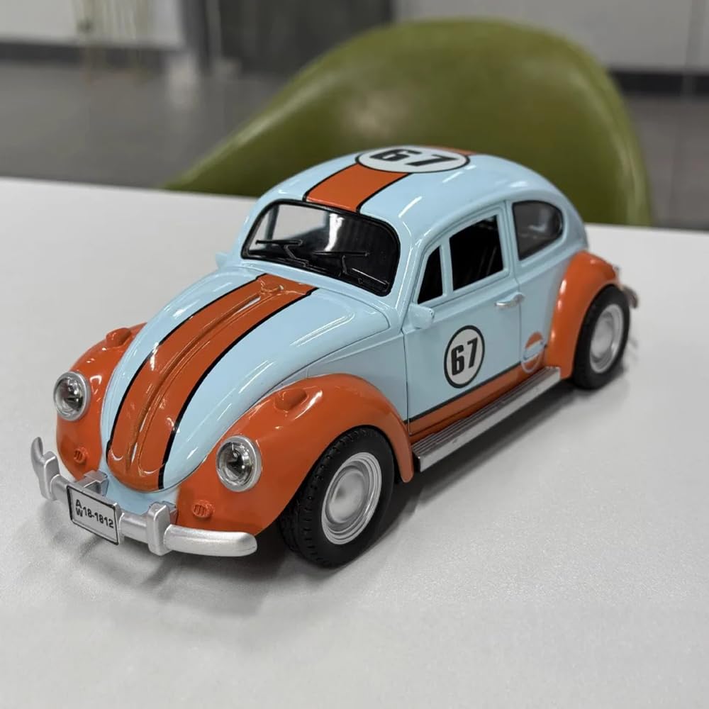 Beetle Vintage 1:18 Diecast Scale Model Car