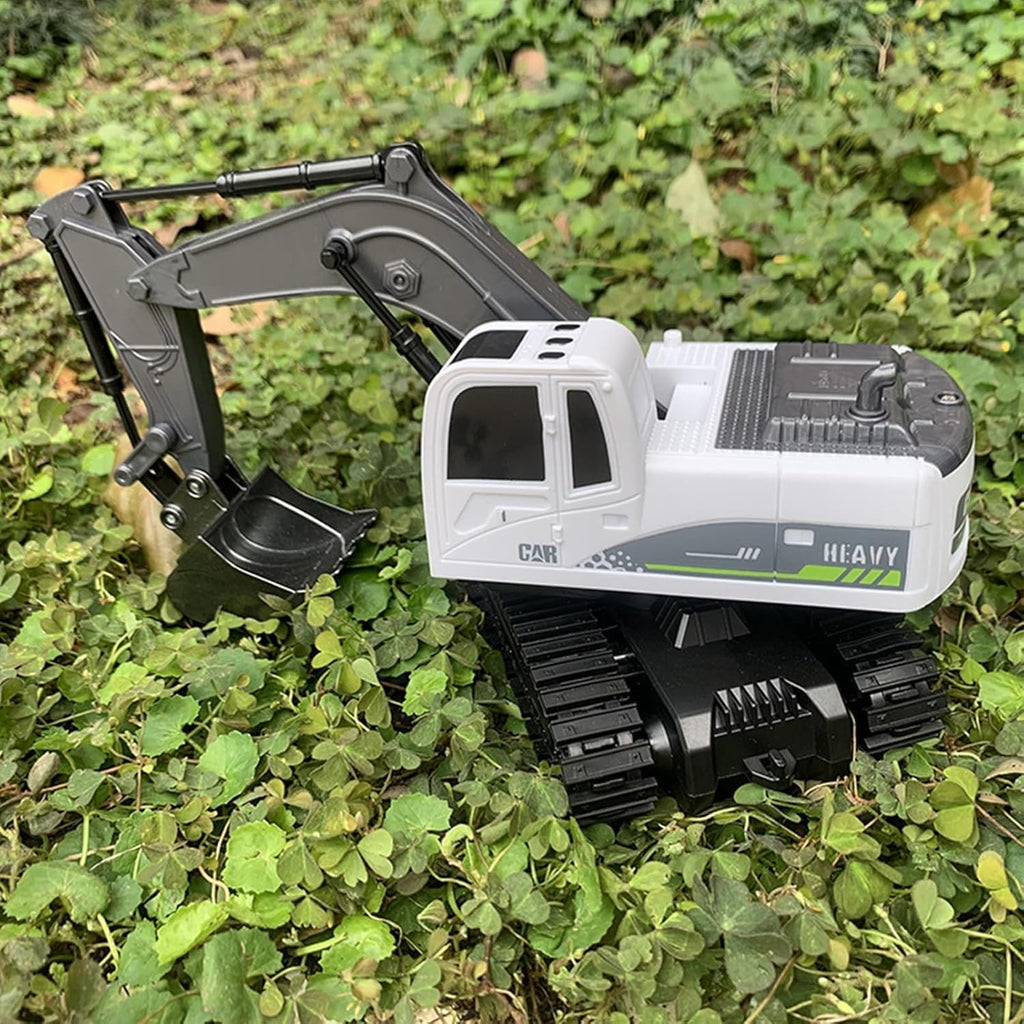 Metal Shovel Remote Control Excavator – 11-Channel RC Construction Vehicle