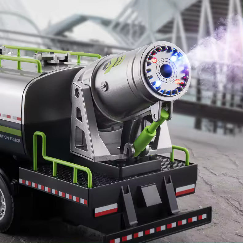 Green Clean Fog Truck Toy – Spray Cleaning Vehicle for Kids