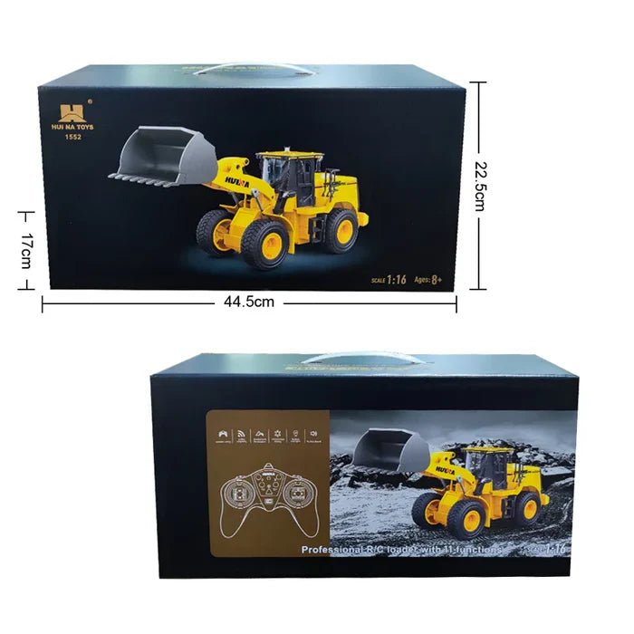Huina 1552 1:16 RC Construction Bulldozer