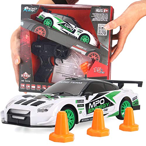 RC Drift Car | 1/24 2.4GHz 4WD Remote Control Sport Car Toy