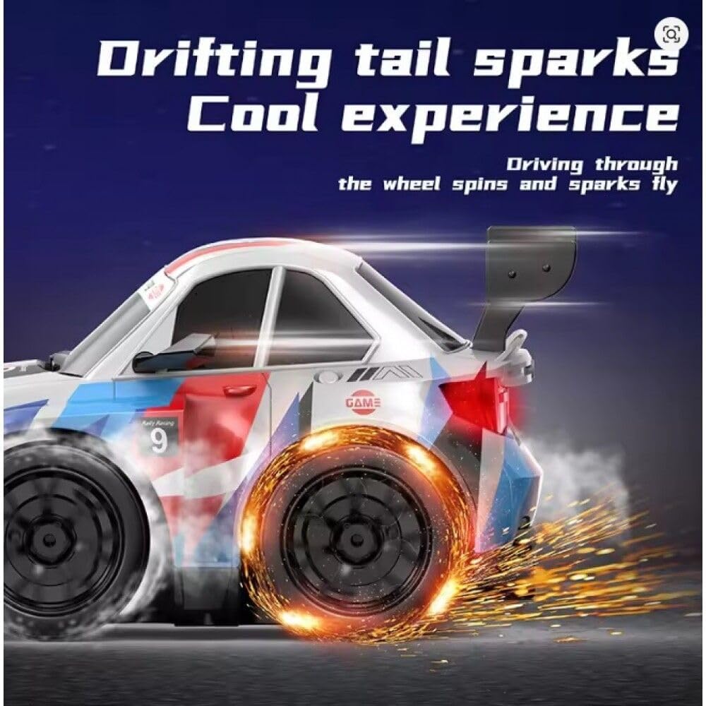 Fire Car – High-Speed RC Drift Car With Sparkling