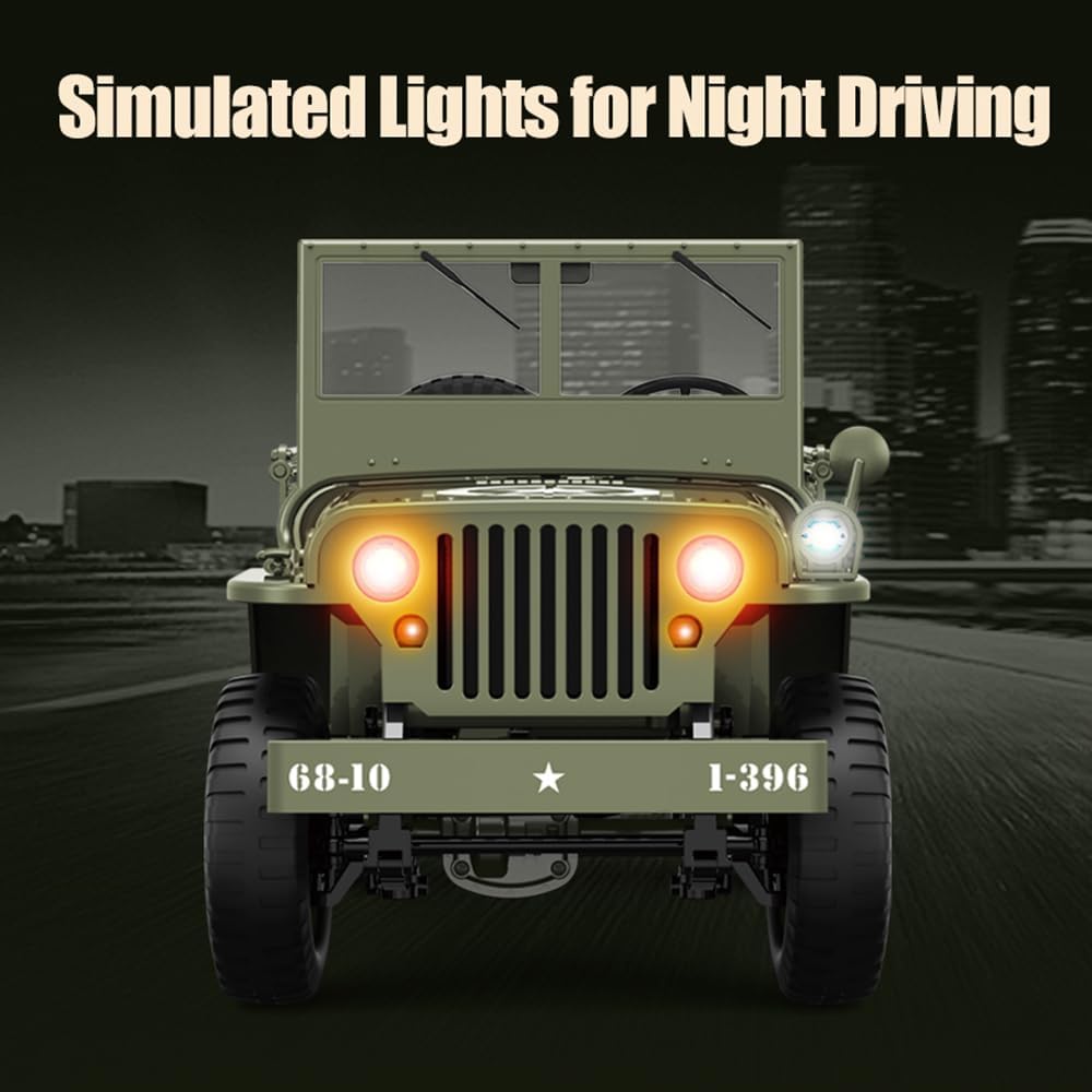 JJRC – 4WD RC Military Jeep