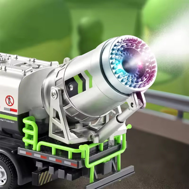 Green Clean Fog Truck Toy – Spray Cleaning Vehicle for Kids