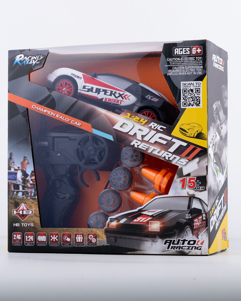 Bugatti Drift Style With Remote & Accessories Car 1:24 Scale