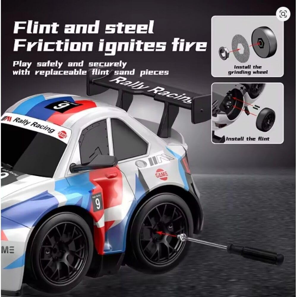 Fire Car – High-Speed RC Drift Car With Sparkling