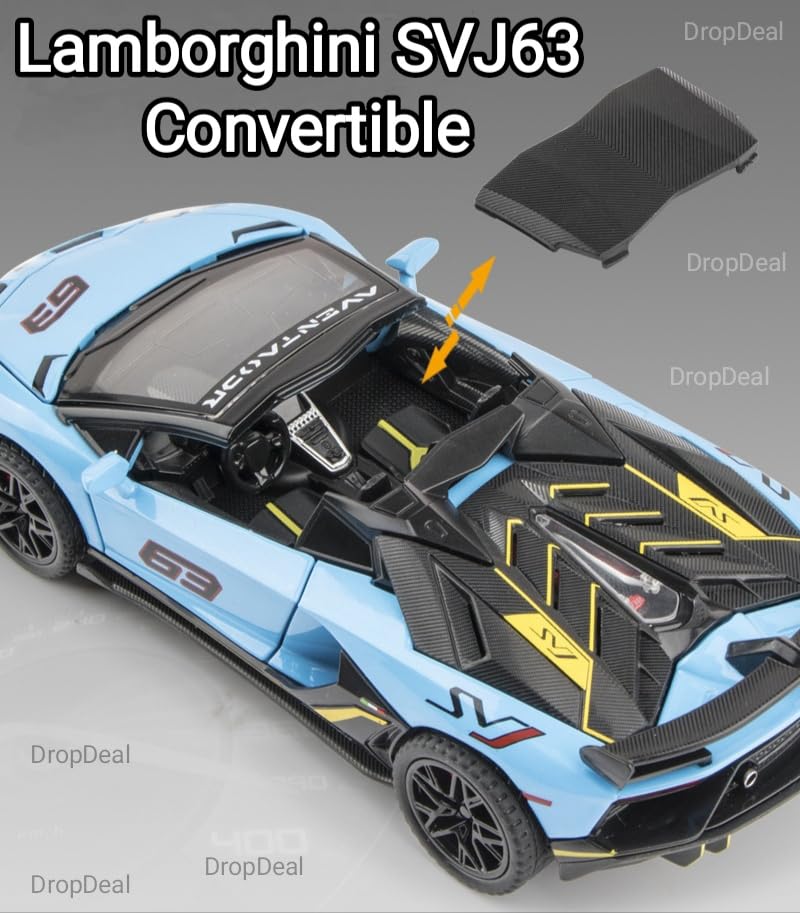 Lamborghini SVJ-63 1:24 Diecast Scale Model Car