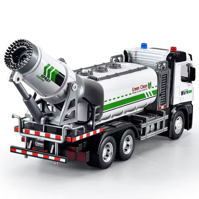 Green Clean Fog Truck Toy – Spray Cleaning Vehicle for Kids