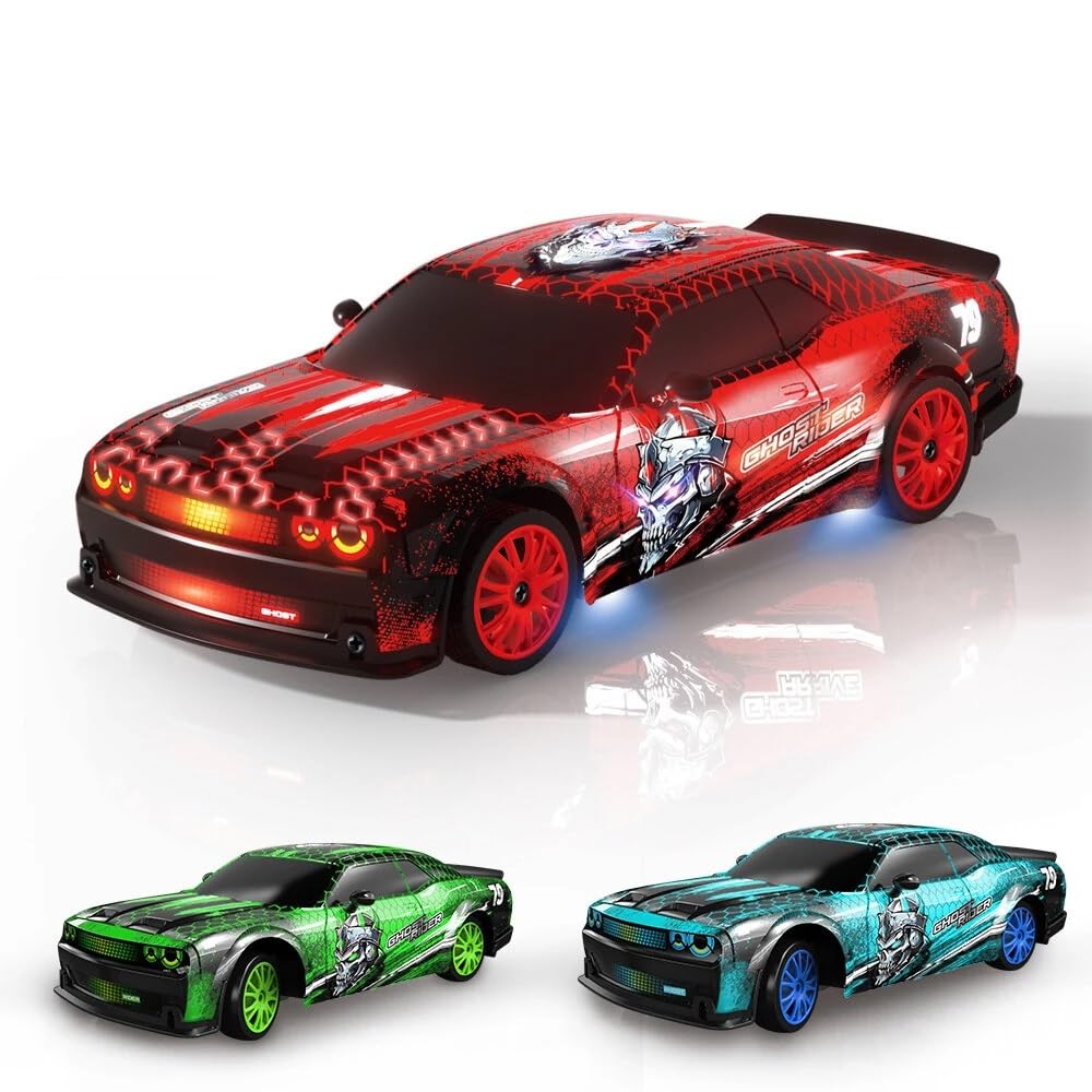 Ghost Arrive Green Edition With Drift Remote & Accessories Car 1:24 Scale