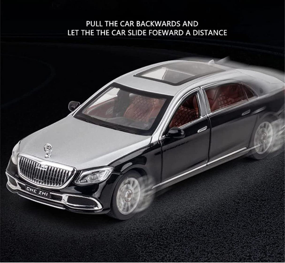 Mercedes-Benz Maybach S600 1:24 Diecast Scale Model Car