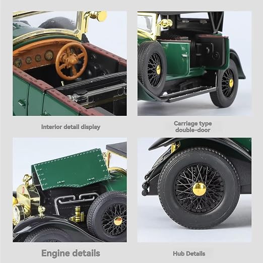 Vintage Royal 1925 Die-Cast Model Car – 1:24 Scale