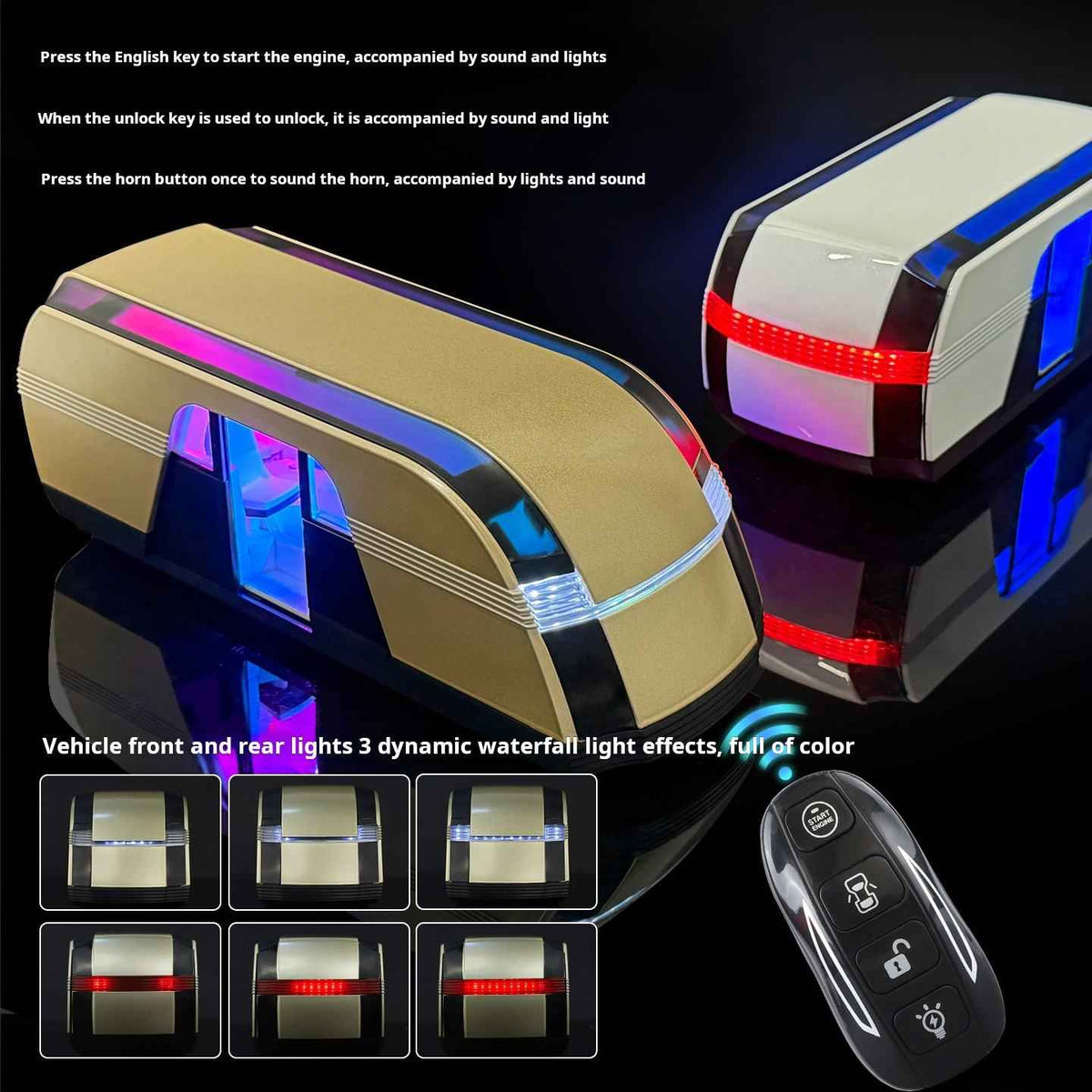 Robovan Autonomous Bus 1:24 Scale Die-Cast Model with Key Remote