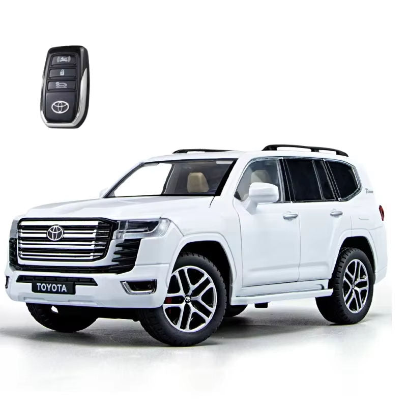 Toyota Land Cruiser LC300 1:24 Scale Die-Cast Model Car with Key Remote