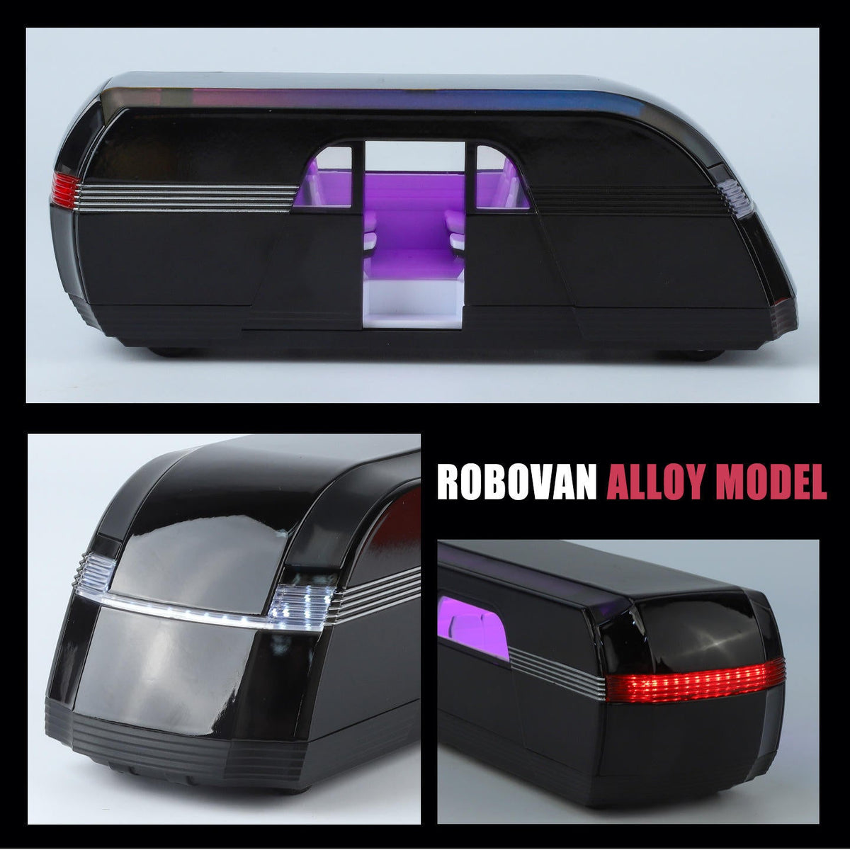 Robovan Autonomous Bus 1:24 Scale Die-Cast Model with Key Remote