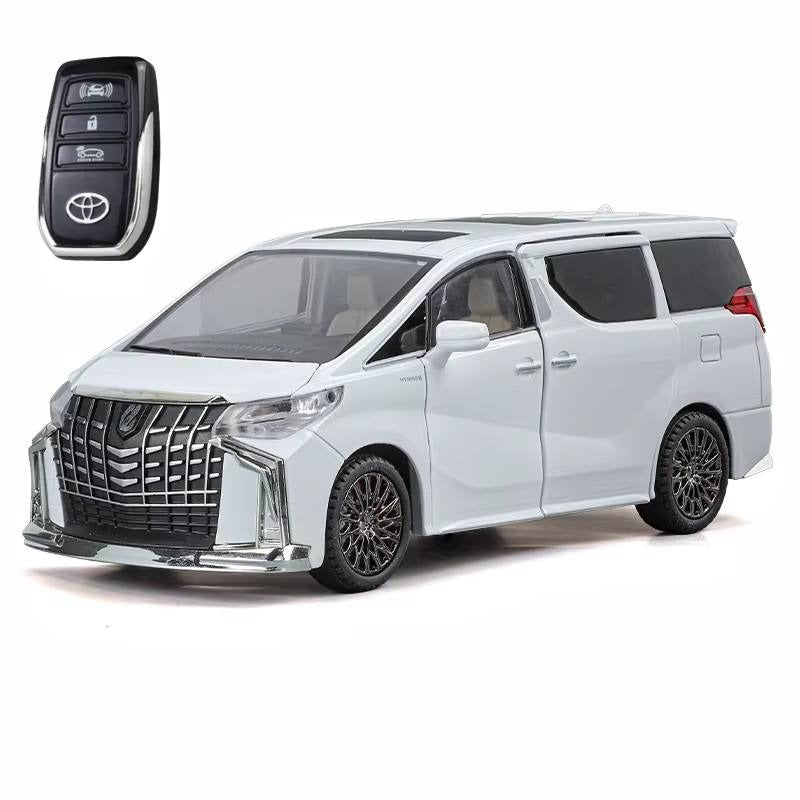 Toyota Alphard 1:24 with Key Remote Metal Diecast Car (TOYRAA)