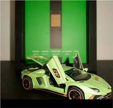 LP 780 3D Diecast Car Frame – Premium Supercar Wall Decor