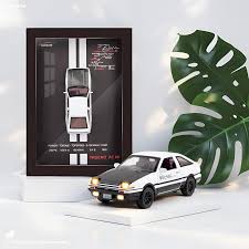 TOYOTA AE 86 3D Diecast Car Frame – Premium Classic Sports Car Wall Decor