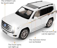 Toyota Land Cruiser LC300 1:18 Diecast Scale Model Car